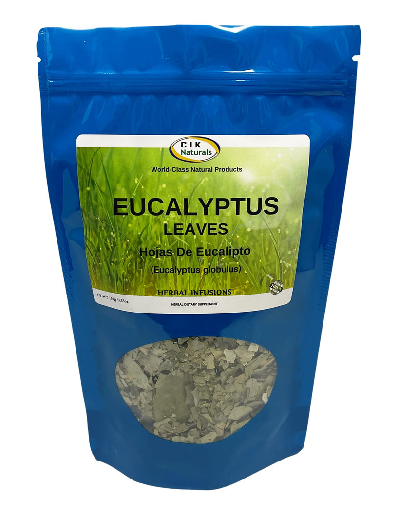 Eucalyptus Leaves Herbal Infusions Hojas De Eucalipto 100g / 3.52oz Herb Expectorant
