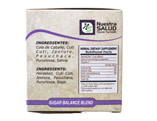 Sugar Balance Tea Herbal Blend Diabetisan Te Value Pack 60 Tea Bags
