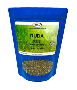 Ruda Rue Herb Ruta graveolens 3.70 oz Pure Natural CIK Naturals Dried Herb